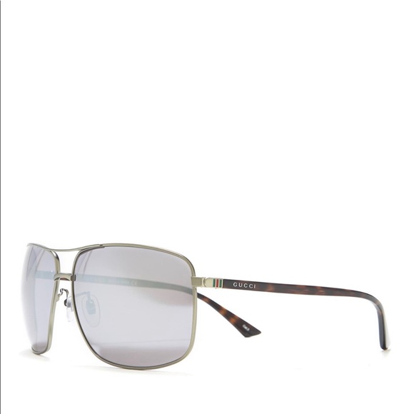 🔥Brand new GUCCI 66mm Navigator Sunglasses🔥 - Picture 13 of 14